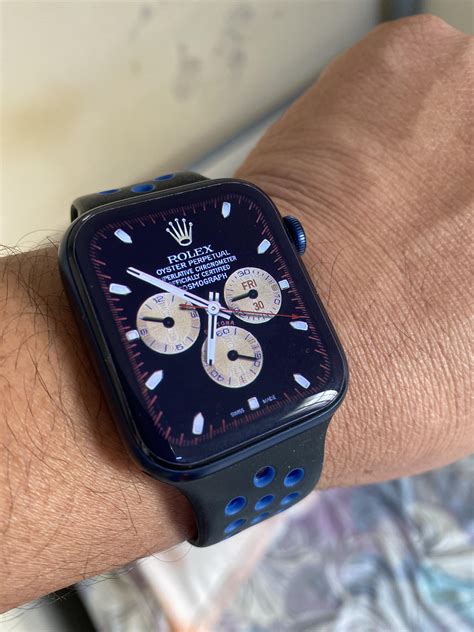 new rolex face|rolex face for apple watch.